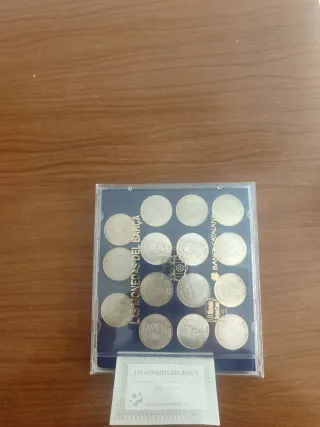 Monedas Plata Barça 1899-1999