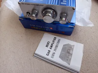 Amplificador Hi-Fi Estéreo Audio