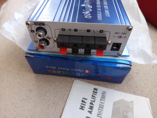 Amplificador Hi-Fi Estéreo Audio