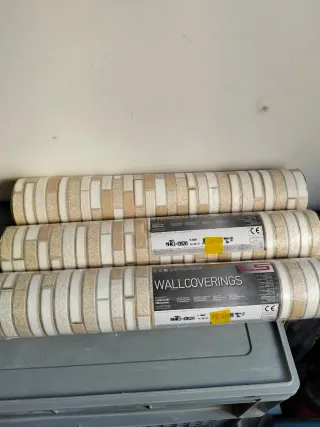 Rollos de papel pintado efecto mosaico