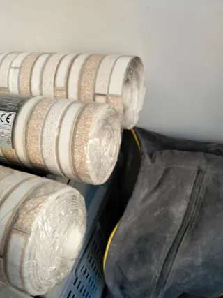 Rollos de papel pintado efecto mosaico