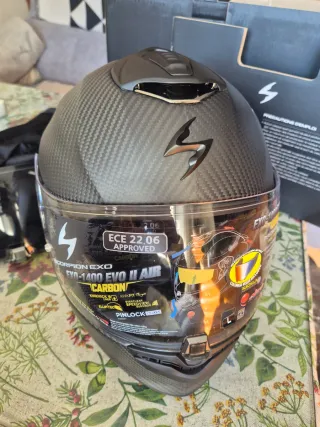 Casco Scorpion Exo-1400 Evo II Carbon Air