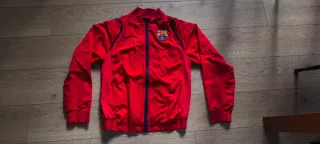 Chaqueta Cortavientos FC Barcelona Roja