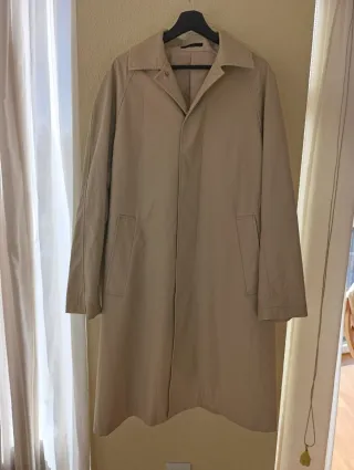 Gabardina Beige Hombre Talla XL