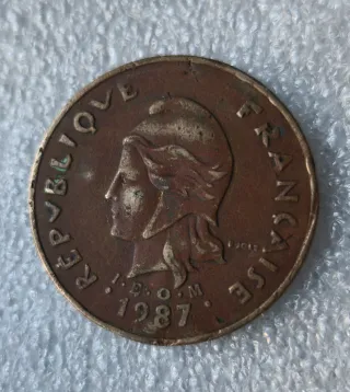 Polinesia Francese 100 Franchi 1987