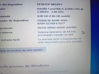 Acer F556U Portátil Plata y Negro