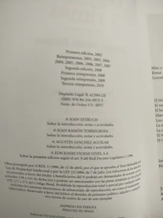 Leyendas y rimas / Legends and Rhymes (Literatu...