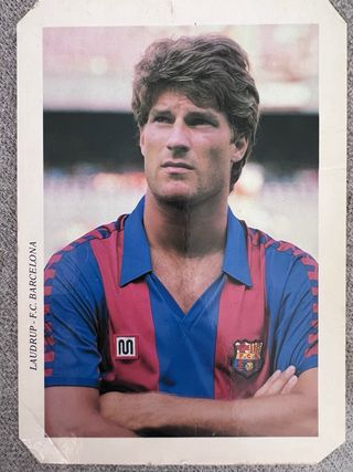Postal Laudrup Barça
