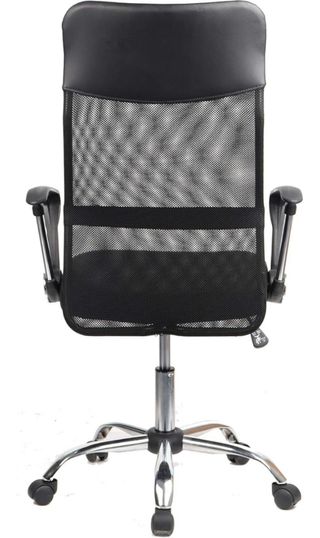 Silla de oficina Ruedas giratorias y reposabrazos.