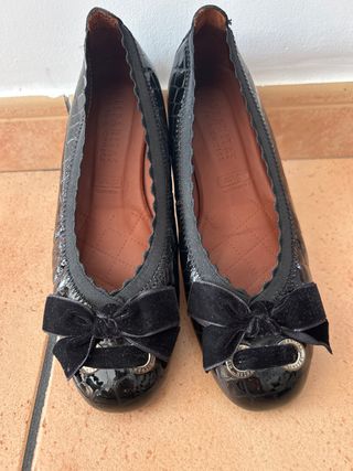 Bailarinas Hispanitas Phyton Negro Talla 39