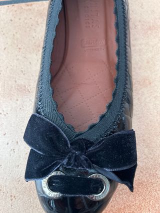 Bailarinas Hispanitas Phyton Negro Talla 39