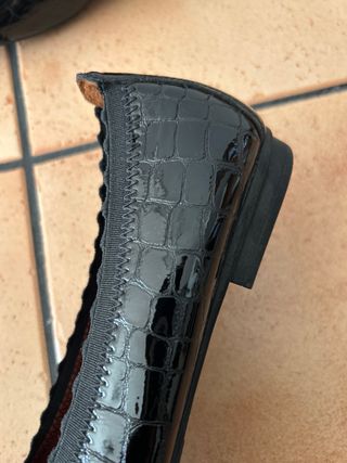 Bailarinas Hispanitas Phyton Negro Talla 39