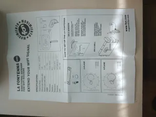Antena WiFi Fon La Fontenna Panel