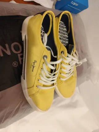Zapatillas Pepe Jeans Amarillas