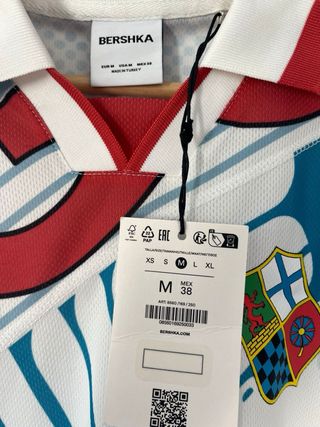 Camiseta Polo Bershka Multicolor Talla M