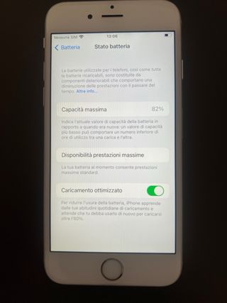 iPhone 6s 128 GB Bianco