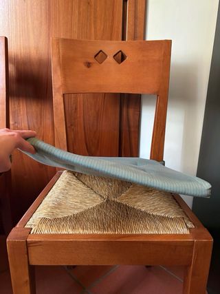 Lotto 4 sedie in legno