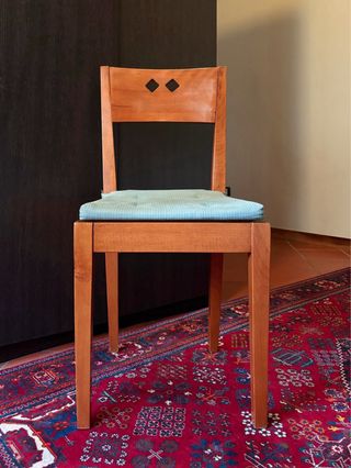 Lotto 4 sedie in legno