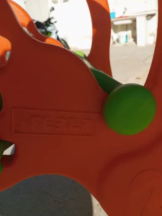 Tobogán Feber Infantil Naranja y Verde