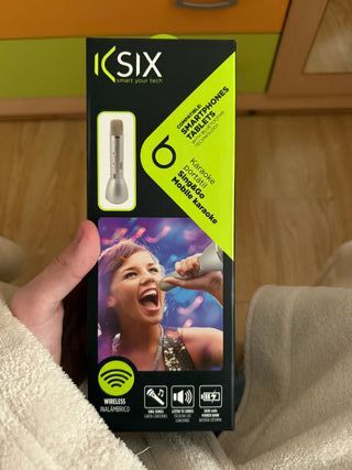 Karaoke Portátil KSIX Plata