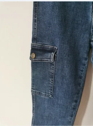 Pantalón vaquero cargo Brownie