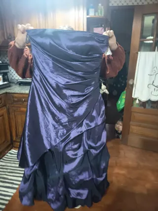 Vestido de princesa roxo