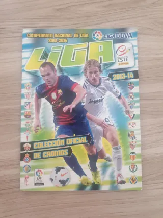 Álbum Liga BBVA 2013-2014 Panini IMCOMPLETO.