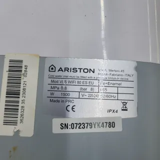 80L Ariston Velis Wifi Termo Eléctrico