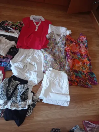 Lote Ropa Verano Chica van dos jersey de mangalarg