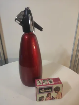 Sifón Metálico Inglés Años 70 + Cargas