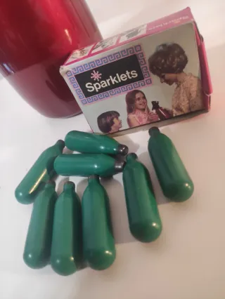 Sifón Metálico Inglés Años 70 + Cargas