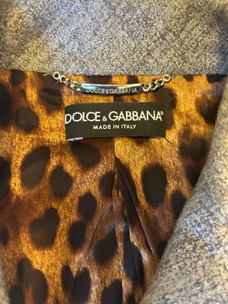 Tailleur originale Dolce & Gabbana Grigio argento