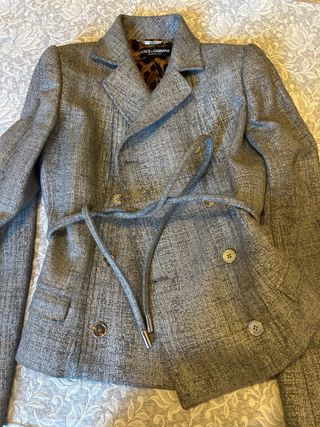 Tailleur originale Dolce & Gabbana Grigio argento