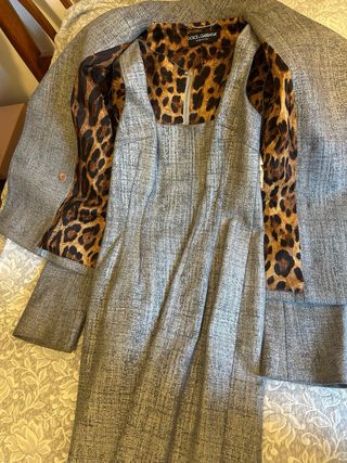 Tailleur originale Dolce & Gabbana Grigio argento