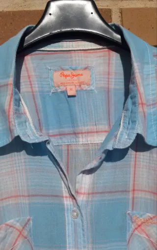 Camisa Pepe Jeans cuadros manga larga