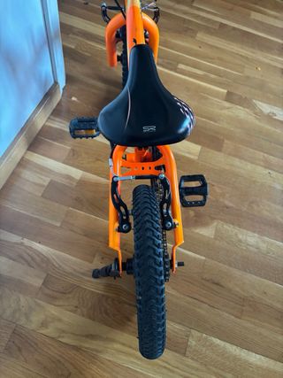 Bicicleta Monty Infantil 102 Naranja