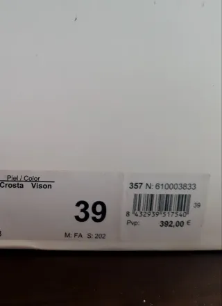 Botas Farrut ante color visón Tacón Talla 39