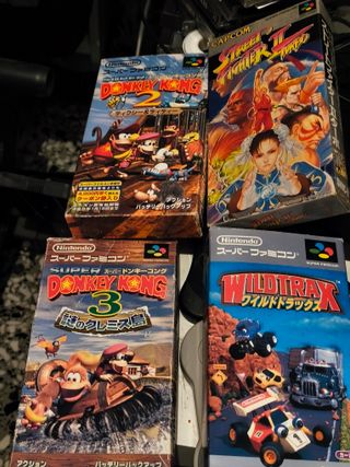 Super Famicom y juegos