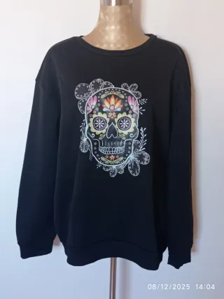 Sudadera térmica negra talla 48