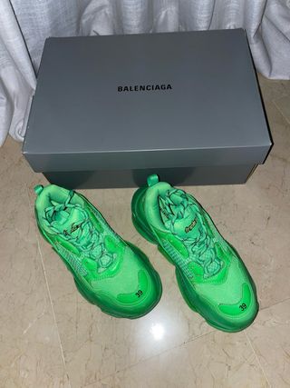 Zapatillas Balenciaga Verdes Talla 39