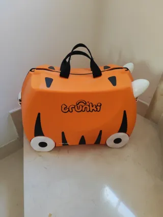 Maleta Trunki Infantil Correpasillos Naranja