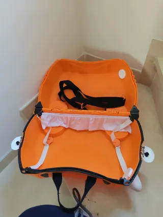 Maleta Trunki Infantil Correpasillos Naranja