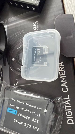 Cámara digital con pantalla LCD