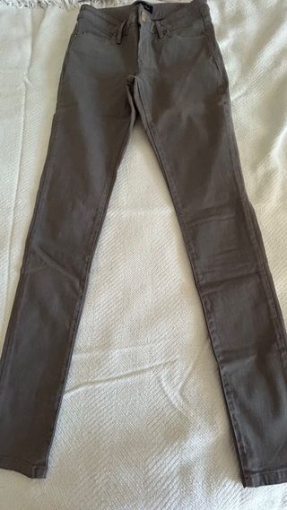 Pantalón Massimo Dutti Piel Melocotón T.34
