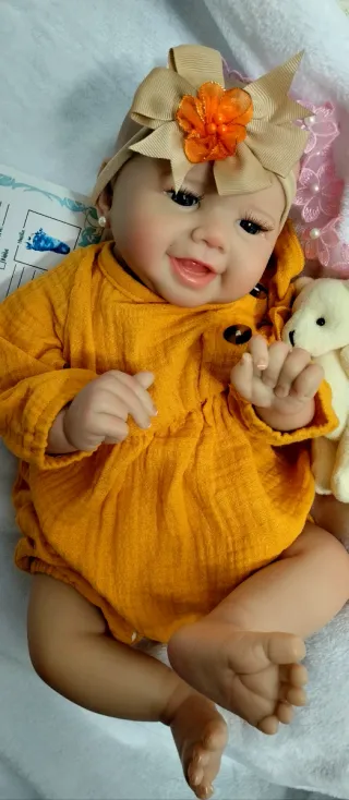 Muñeca Reborn Cuerpo de Tela