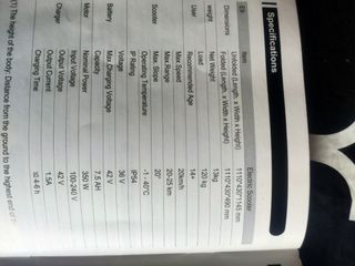 Patín Eléctrico (Nuevo)