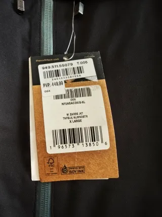 The North Face Zarre Parka Nieve Beige/Negro