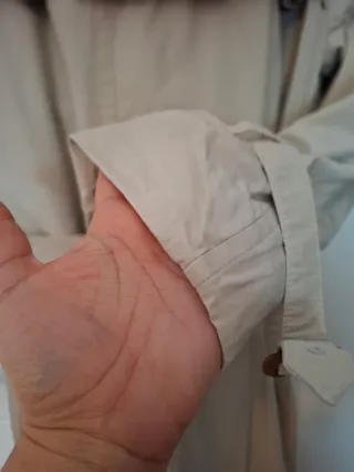 Gabardina Burberry Beige Clásica