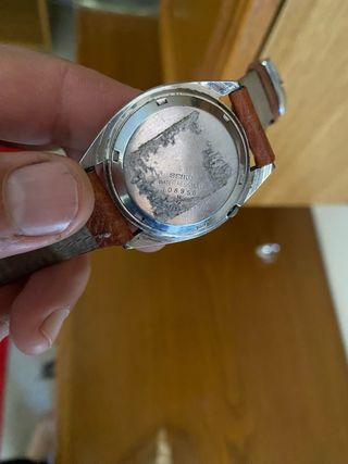 Reloj Seiko 5 Marrón y Plateado