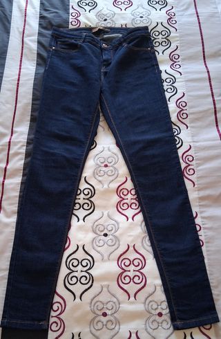 Lote pantalones vaqueros mujer
